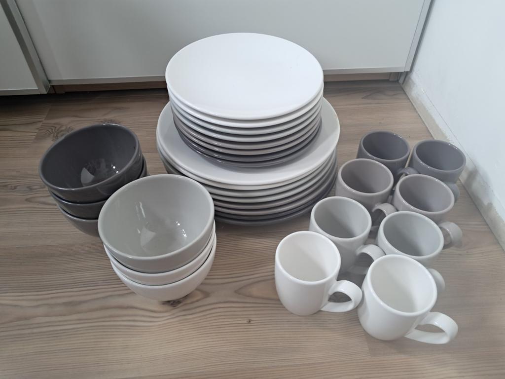 Serviesset | 30 delig (zie beschrijving), Ophalen, Gebruikt, Overige materialen, Compleet servies