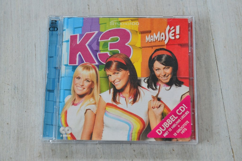 K3 == MamaSe ! == 2CDbox 24 geweldige nummers, Inclusief doosje, Boxset, Verzenden, Zo goed als nieuw