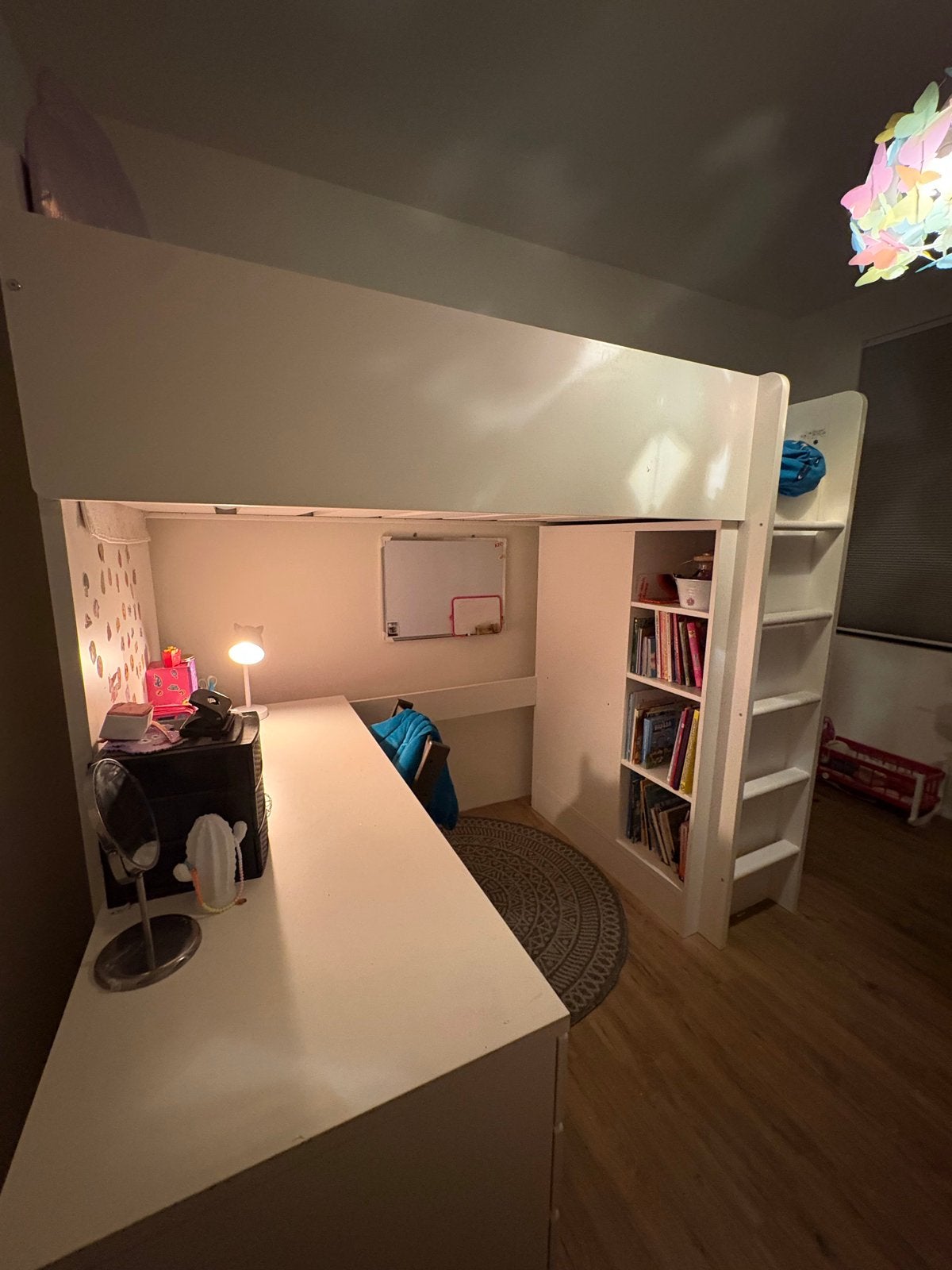IKEA hoogslaper (90x200 cm), Ophalen, Zo goed als nieuw, Hoogslaper