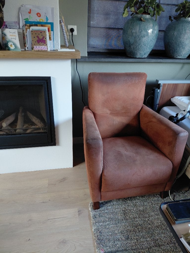 Fauteuils, Huis en Inrichting, Fauteuils, Ophalen, Gebruikt, 50 tot 75 cm