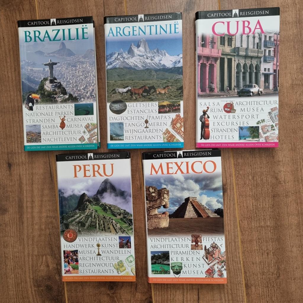 Capitool Brazilië Argentinië Peru Mexico Cuba Chili Paaseila, Boeken, Reisgidsen, Zo goed als nieuw, Reisgids of -boek, Zuid-Amerika