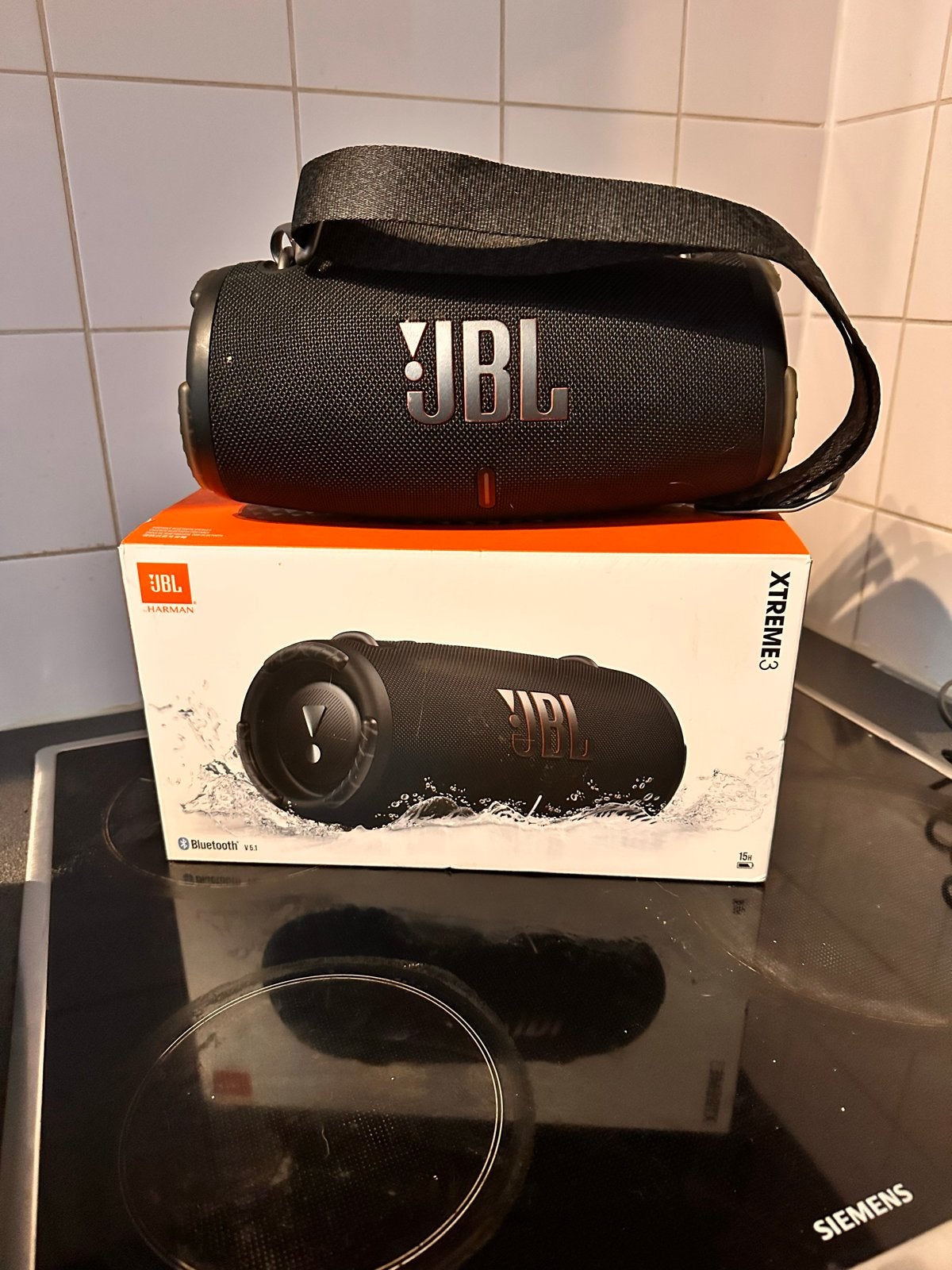 JBL Xtreme 3 Bluetooth speaker met draagband (zonder oplader, Audio, Tv en Foto, Luidsprekers, Ophalen of Verzenden, Zo goed als nieuw