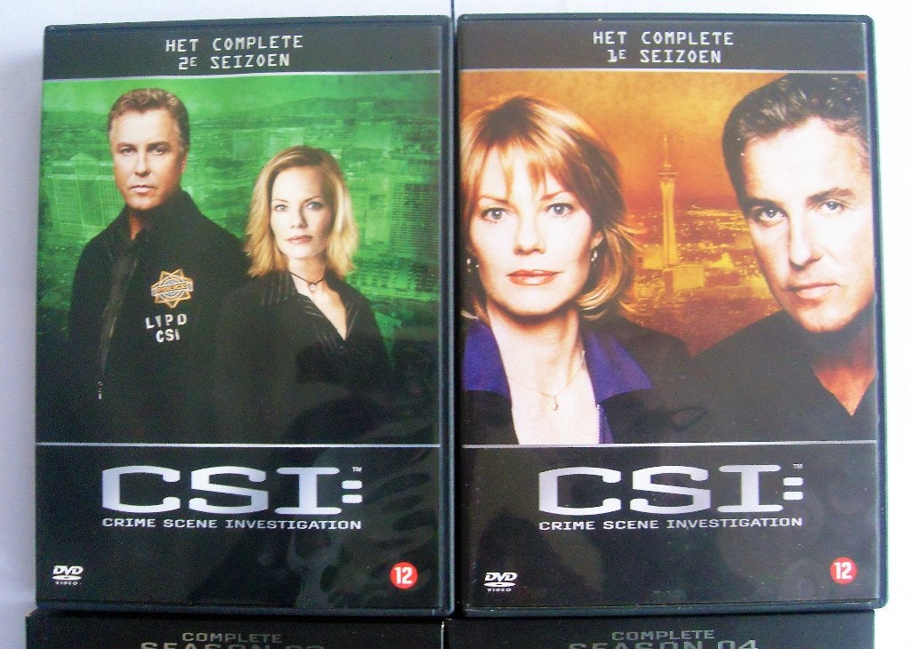 C.S.I. Las Vegas - seizoen 1 & 2 (originele dvd's) CSI, Cd's en Dvd's, Engels, Nederlands, Seizoen 1, Ophalen of Verzenden