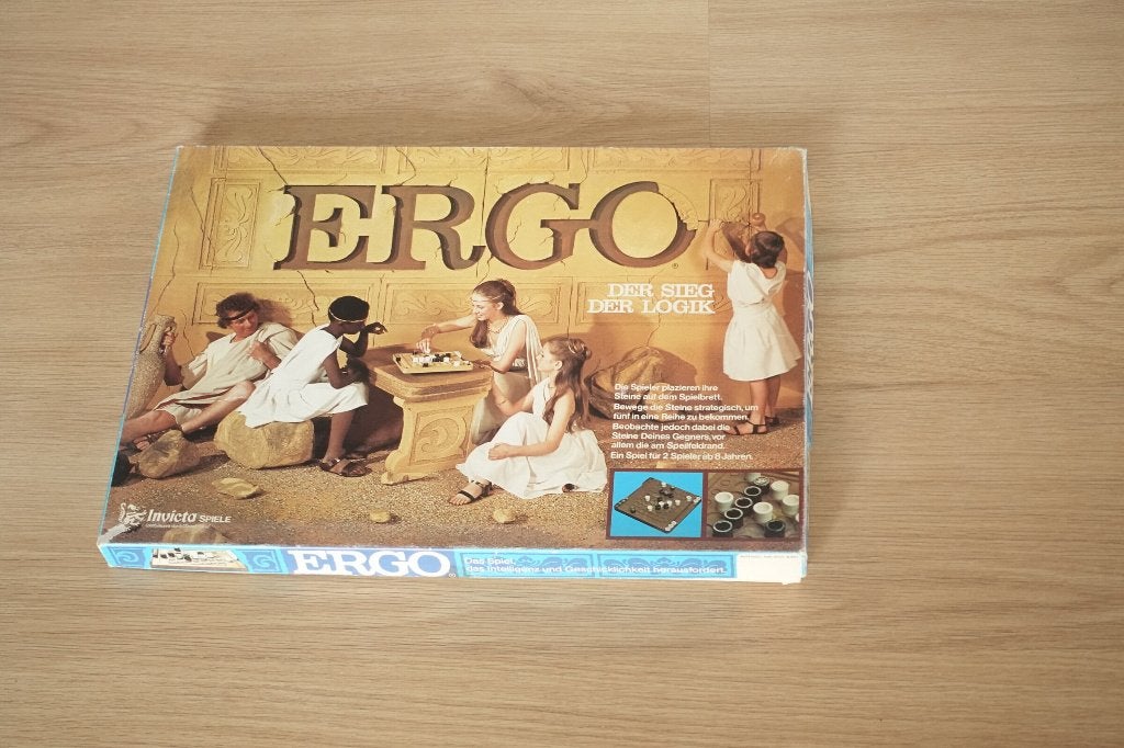 Ergo, Een of twee spelers, Ophalen, Gebruikt, Invicta Spiele