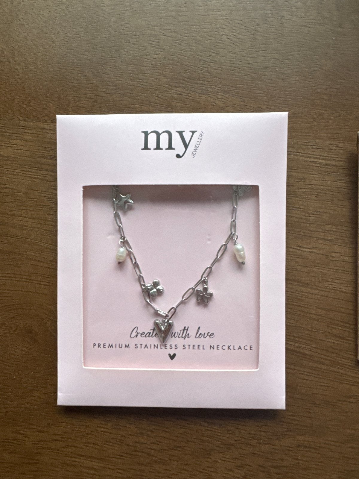 My Jewellery Premium Stainless Steel Ketting met Hangers, Sieraden, Tassen en Uiterlijk, Kettingen, Nieuw, Ophalen of Verzenden