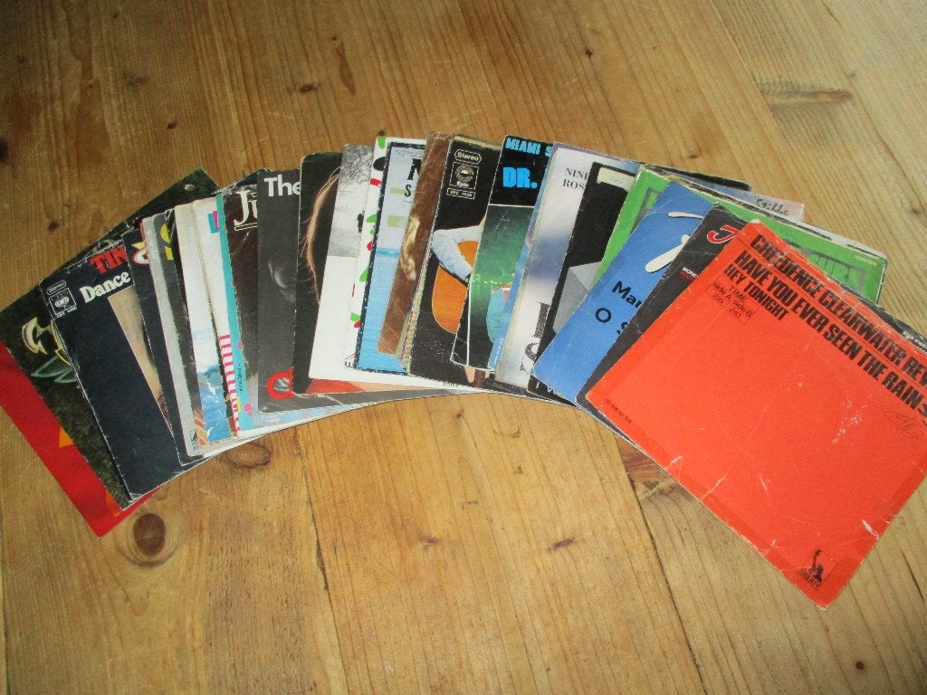 40 Lege Singelhoesjes, Fotohoes, Ophalen of Verzenden, Gebruikt, Pop