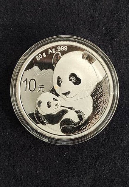 1OZ zilveren panda munt 2019, Verzenden, Zilver