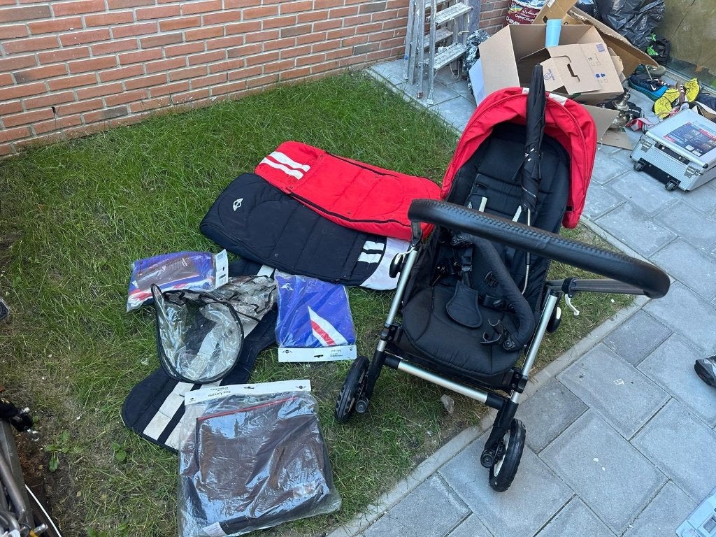 Z.G.A.N. Easywalker MINI kinderwagen amper gebruikt, Luchtbanden, Ophalen of Verzenden, Zo goed als nieuw, Kinderwagen