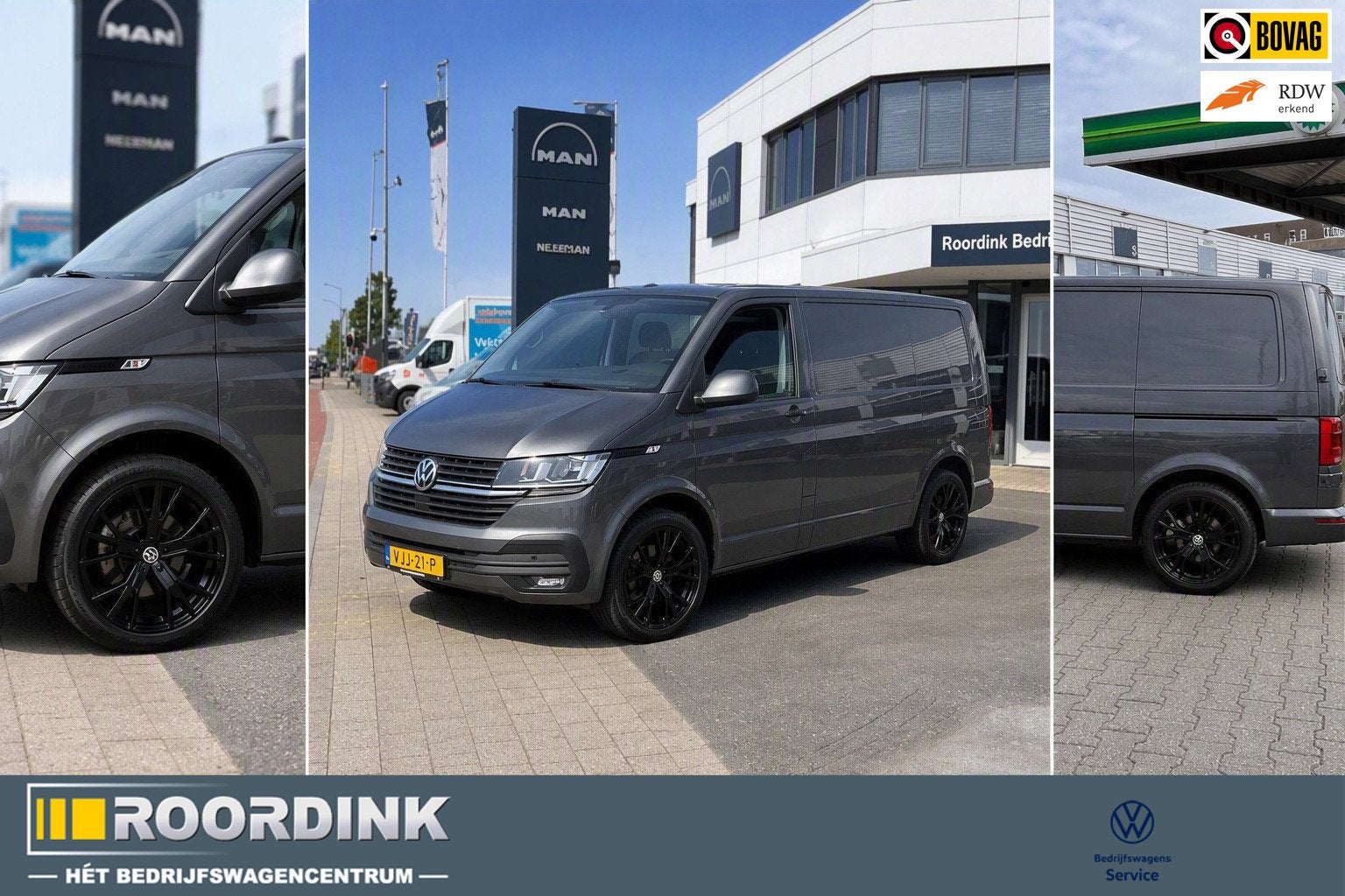 Volkswagen Transporter Transporter T6.1 150 pk DSG LMV Bumpe, 1828 kg, Stof, Gebruikt, 4 cilinders