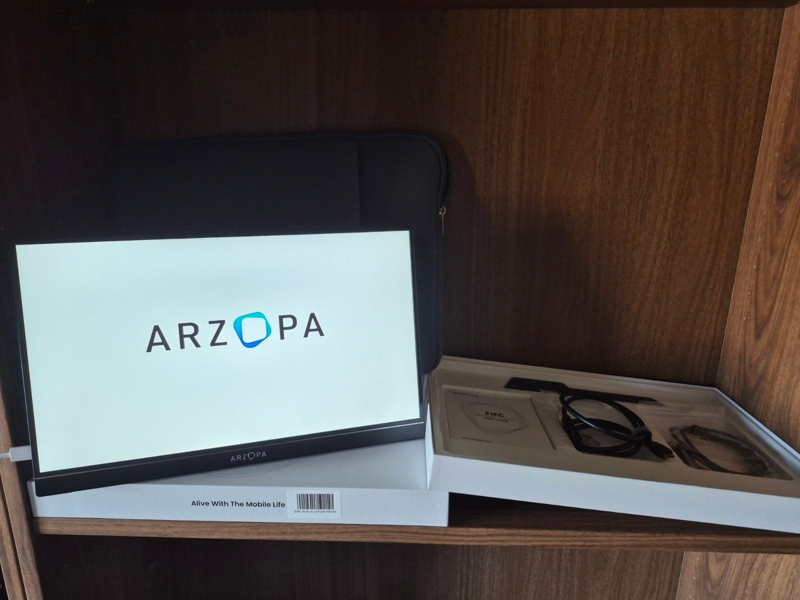 ARZOPA Z1FC 144 Hz portable monitor + garantie & factuur, Gaming, IPS, 101 t/m 150 Hz, HDMI