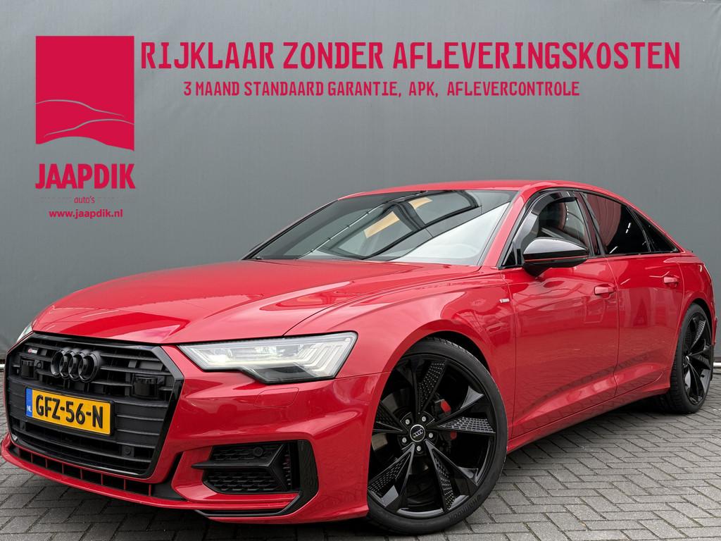 Audi A6 Limousine BWJ 2019 40 2.0 TDI 204 PK Sport AUTOMAAT, Auto's, Audi, Gebruikt, 4 cilinders, Leder en Stof, Bedrijf