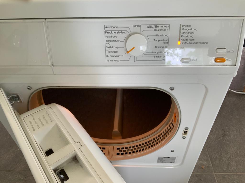 Miele T8703 Luchtdroger - Perfecte staat, SoftCare trommel, Witgoed en Apparatuur, Wasdrogers, 6 tot 8 kg, Luchtafvoer, Ophalen of Verzenden