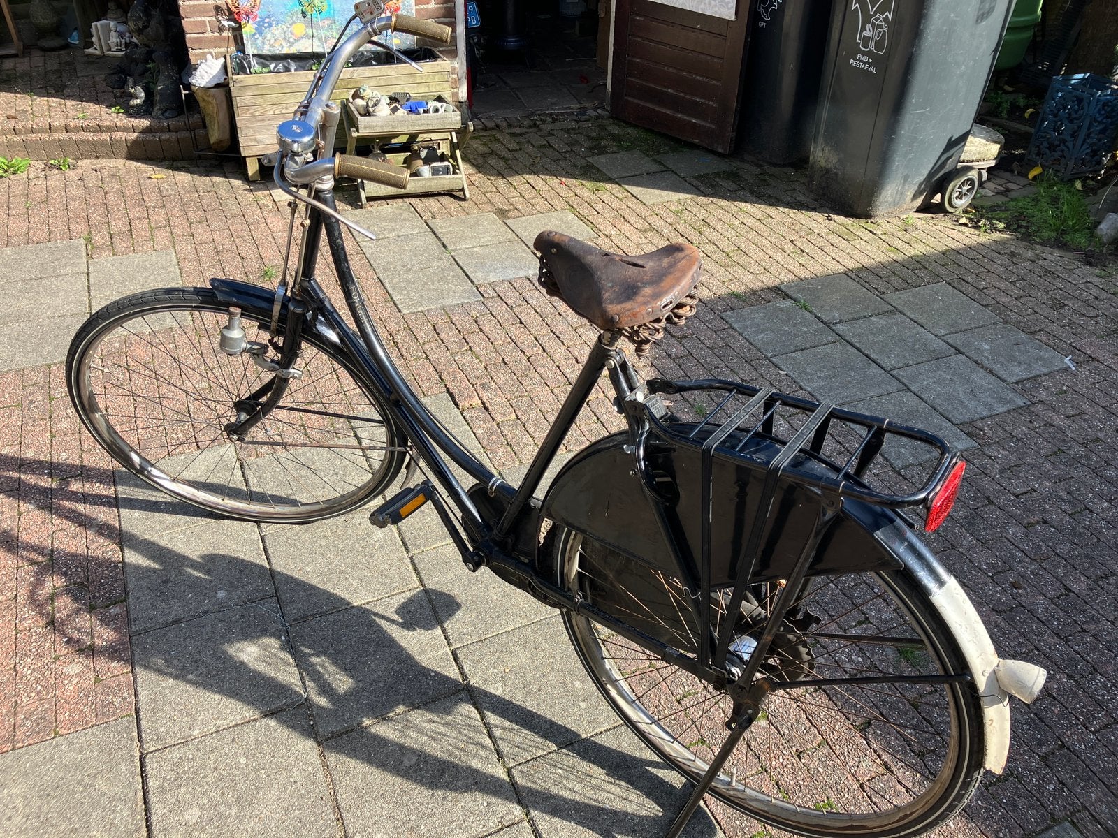 Antieke Fongers Damesfiets D 55 Jaren '40, Fietsen en Brommers, Fietsen | Oldtimers, 51 tot 55 cm, Ophalen, Velgrem, Jaren '40