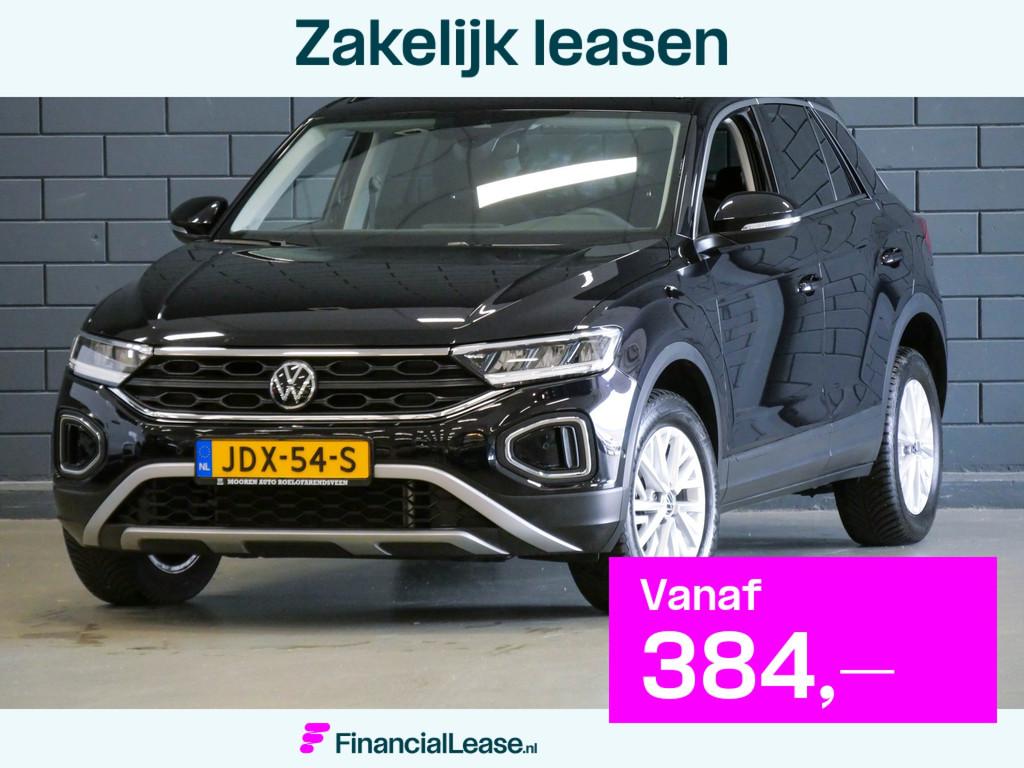 Volkswagen T-Roc 1.0 TSI Life Edition | APPLE CARPLAY / ANDR, Voorwielaandrijving, 12 maanden, Stof, Gebruikt