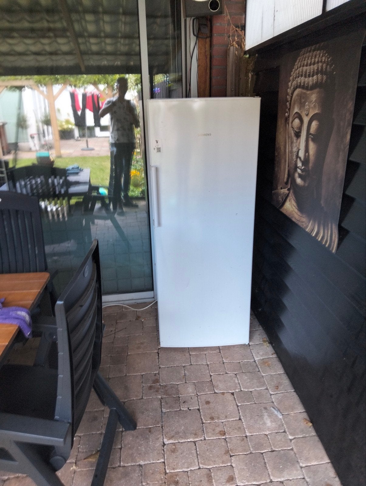 Siemens Diepvrieskast met 5 lades - 60x60x150 cm, Vrieskast, Gebruikt, Minder dan 60 cm, Ophalen of Verzenden