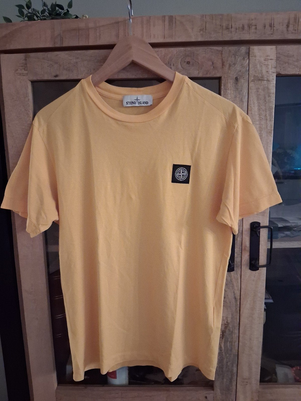 Stone Island T-shirt - Geel - Maat M, Maat 48/50 (M), Geel, Ophalen of Verzenden, Stone Island
