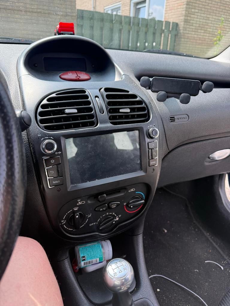 Android Auto/Apple CarPlay Radio voor van Peugeot 206, Ophalen, Gebruikt