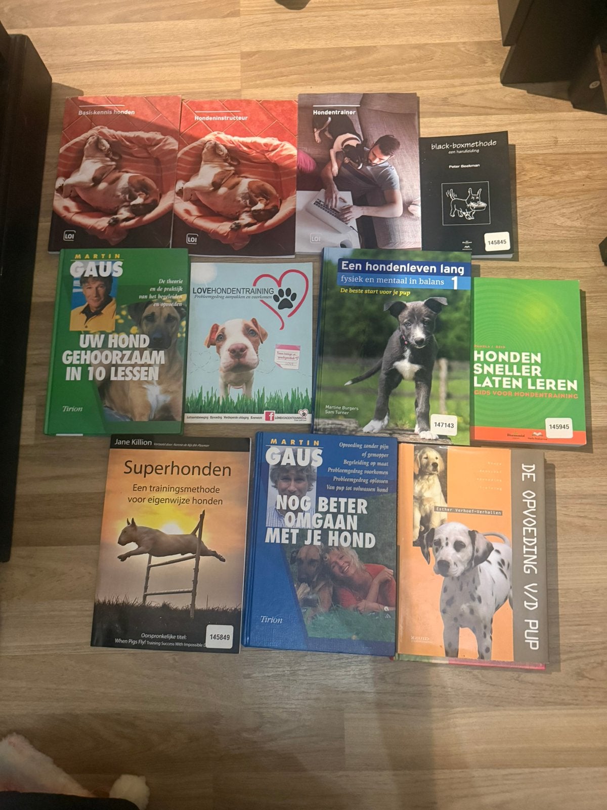 Diverse hondenboeken incl studie hondentrainer, Ophalen of Verzenden, Zo goed als nieuw