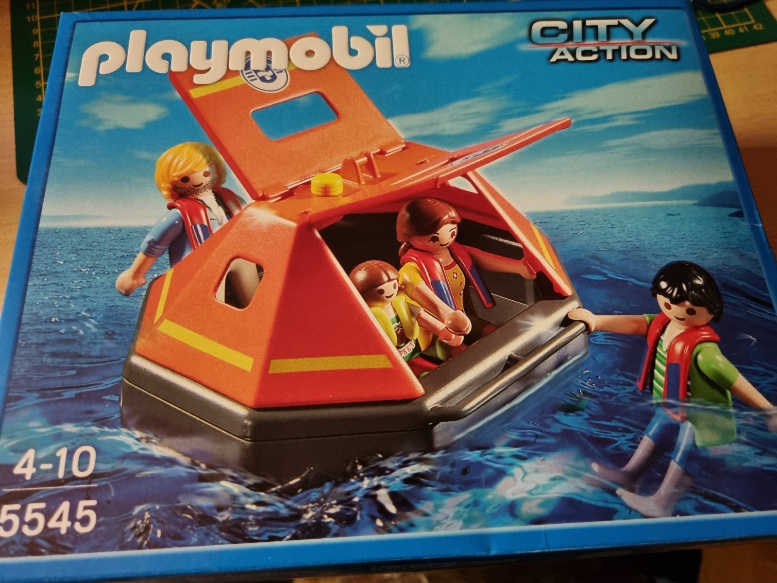 playmobil reddingsboot 5545, Complete set, Ophalen of Verzenden, Zo goed als nieuw, City action
