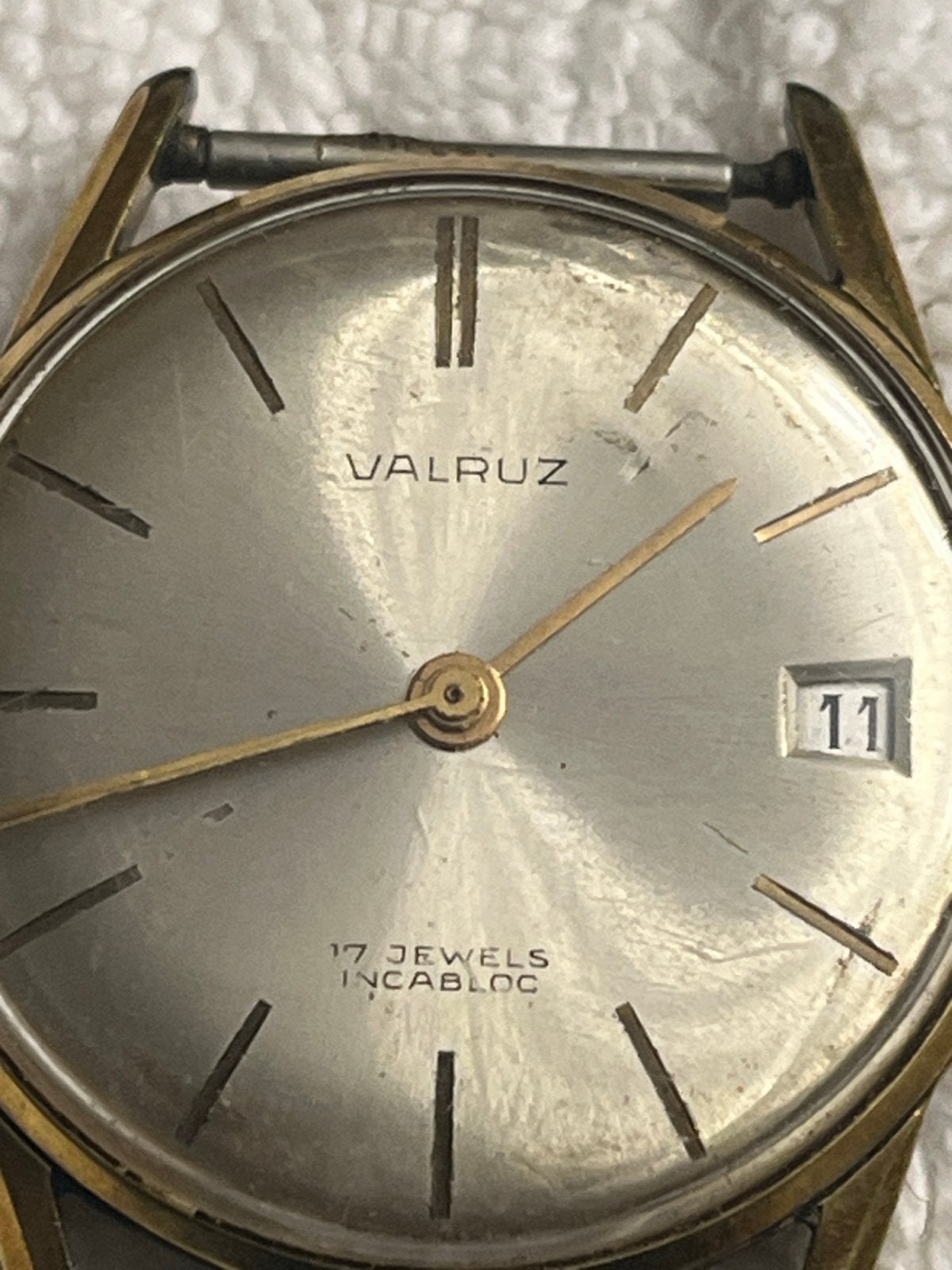 Drie Antieke Vergulde Horloges - Valruz, Lord en Damesmodel, Sieraden, Tassen en Uiterlijk, Overige merken, Overige materialen