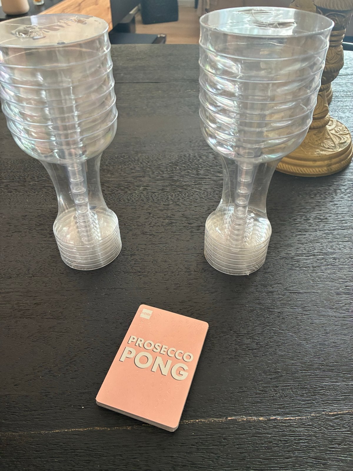 Prosecco Pong spel - NIEUW in doos!, Drie of vier spelers, Ophalen of Verzenden, Nieuw