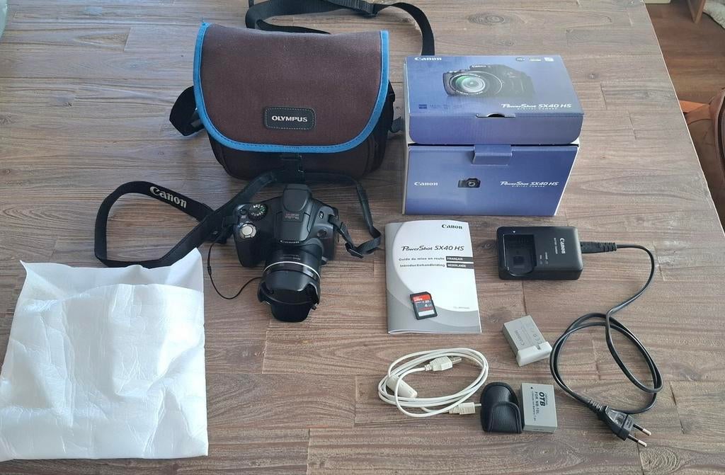 Canon PowerShot SX40 HS met accessoires, Ophalen of Verzenden, Zo goed als nieuw, Canon, 8 keer of meer