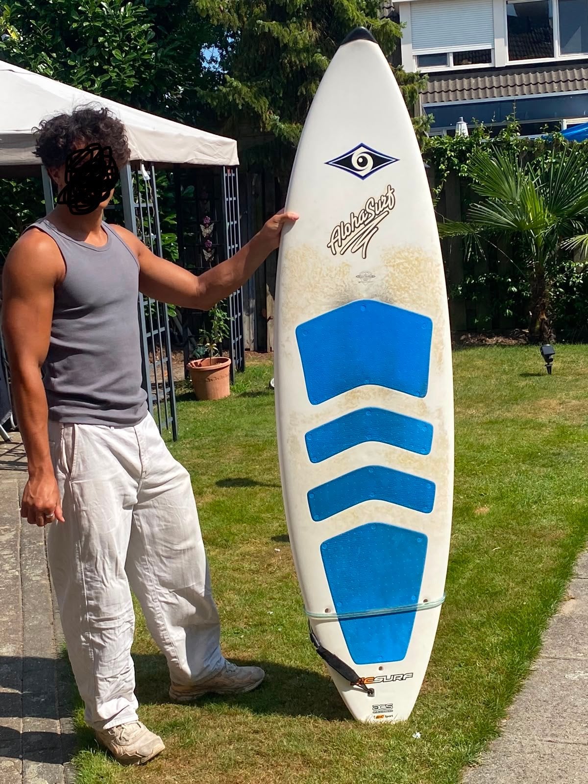 BIC ACS Padded surfboard (ong 6'7"), Watersport en Boten, Golfsurfen, Ophalen, Gebruikt, Funboard, Met vinnen