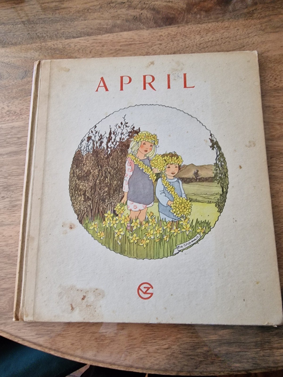 April Grasmaand - Tekeningen en versjes van Rie Cramer, Ophalen of Verzenden, Gelezen, Rie Cramer, Sprookjes