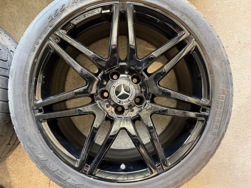 19 inch Origineel Mercedes velgen met Banden VITO VIANO V, 19 inch, Gebruikt, 255 mm, Banden en Velgen