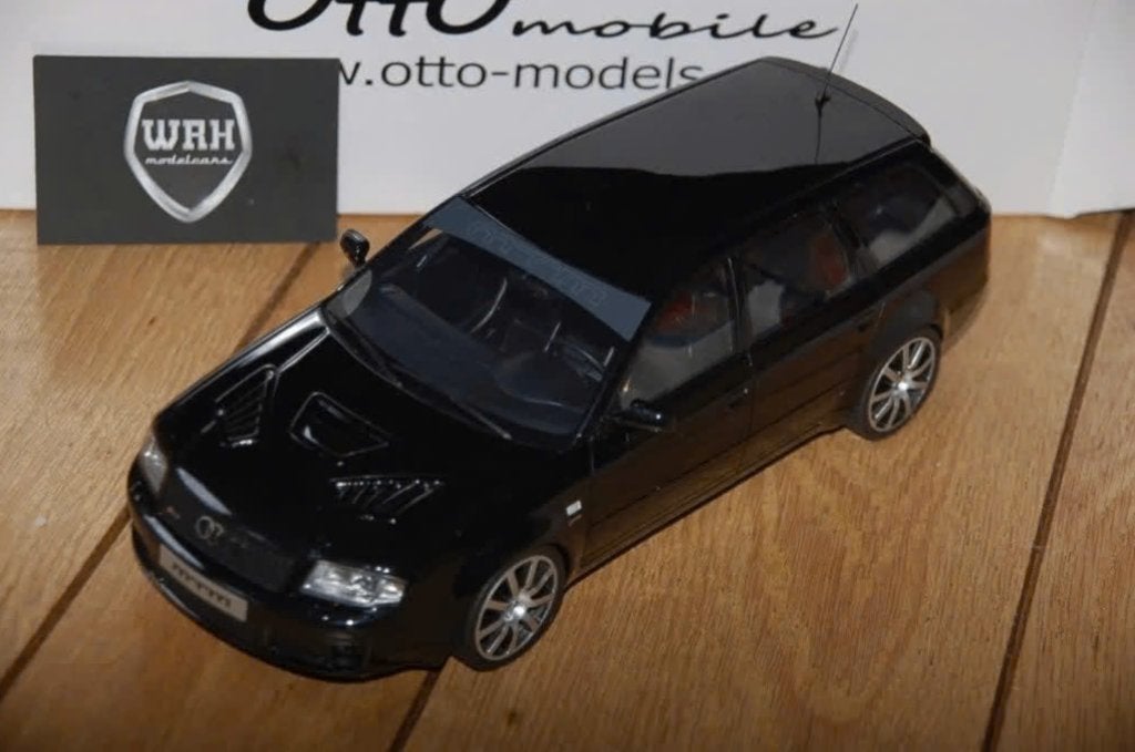 1:18 AUDI RS6 CLUBSPORT MTM black OT992 Otto mobile WRH, Verzenden, Nieuw, Auto, OttOMobile