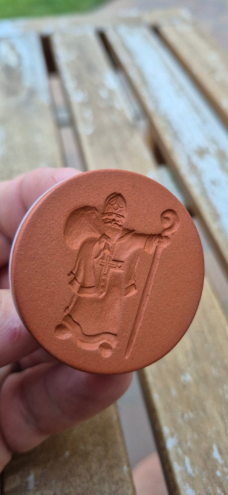 Sinterklaas Sint Nicolaas broodstempel, Ophalen of Verzenden