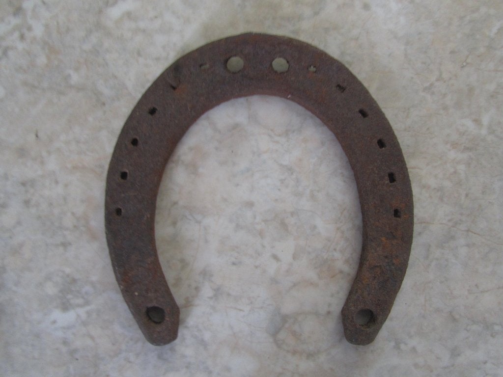 Hoefijzer oud, 16,5 x 17 cm, Ophalen of Verzenden, Gebruikt, Paard, Overige typen