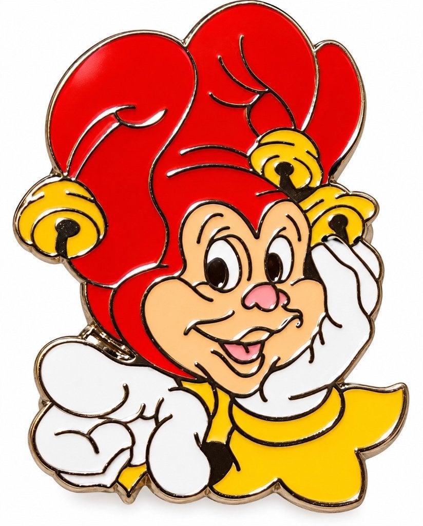 Gezocht: Efteling pin - Wijzende Pardoes zonder achtergrond, Verzamelen, Ophalen of Verzenden, Nieuw, Button of Speldje