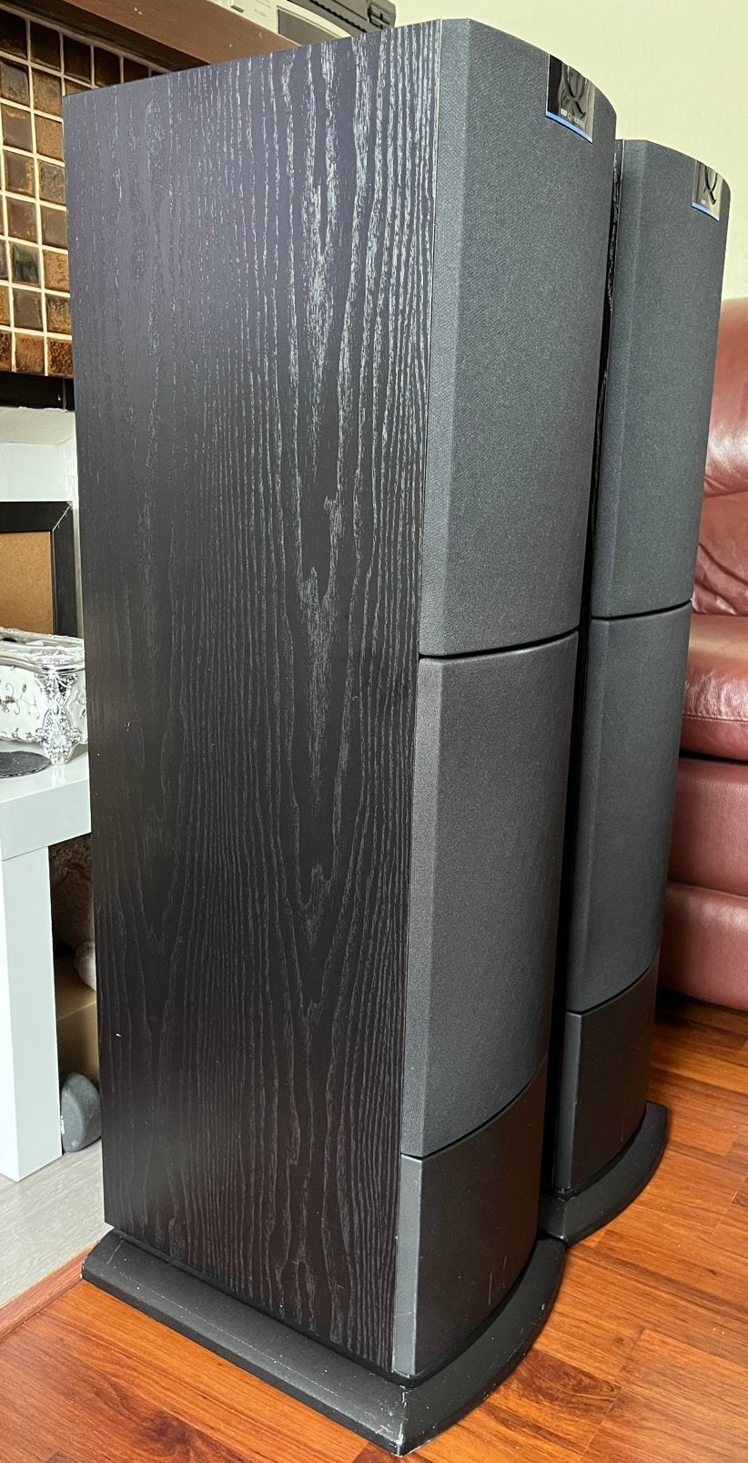 🔊Kef Q50 & Yamaha DSP-A590 Versterker set met Extra’s, Audio, Tv en Foto, Vloerstaande luidspreker, 120 tot 150 watt, Zo goed als nieuw