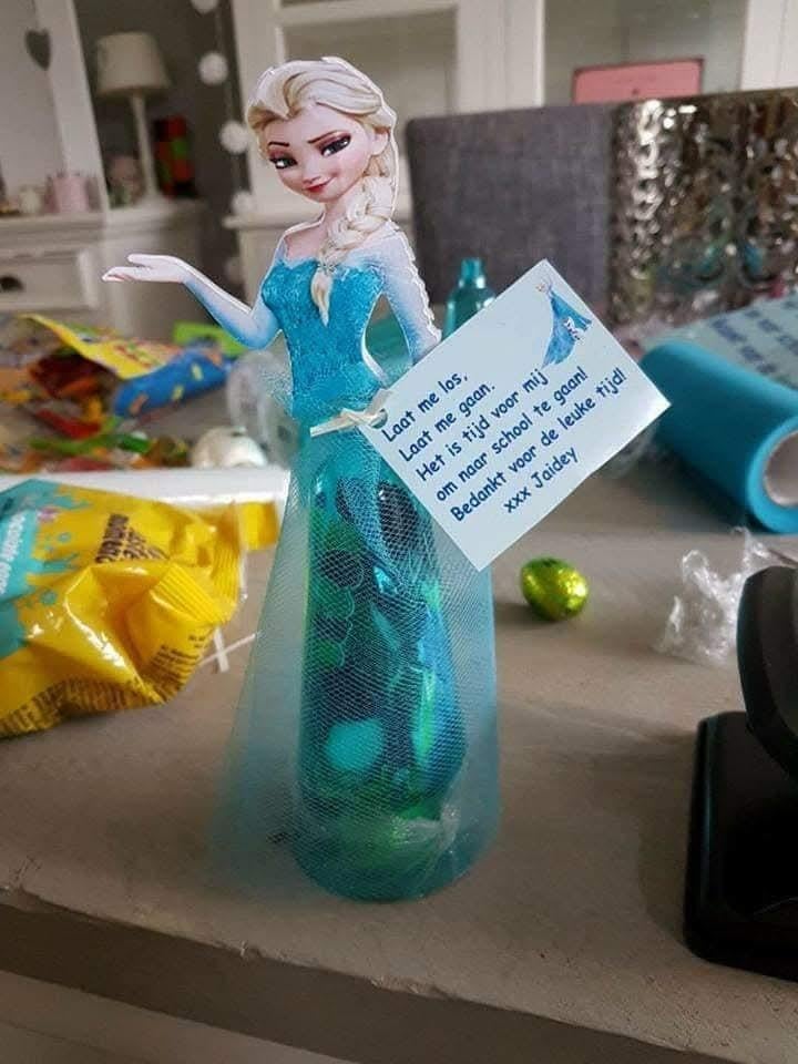 Frozen traktatie of naamslinger, Ophalen of Verzenden, Nieuw, Versiering, Verjaardag