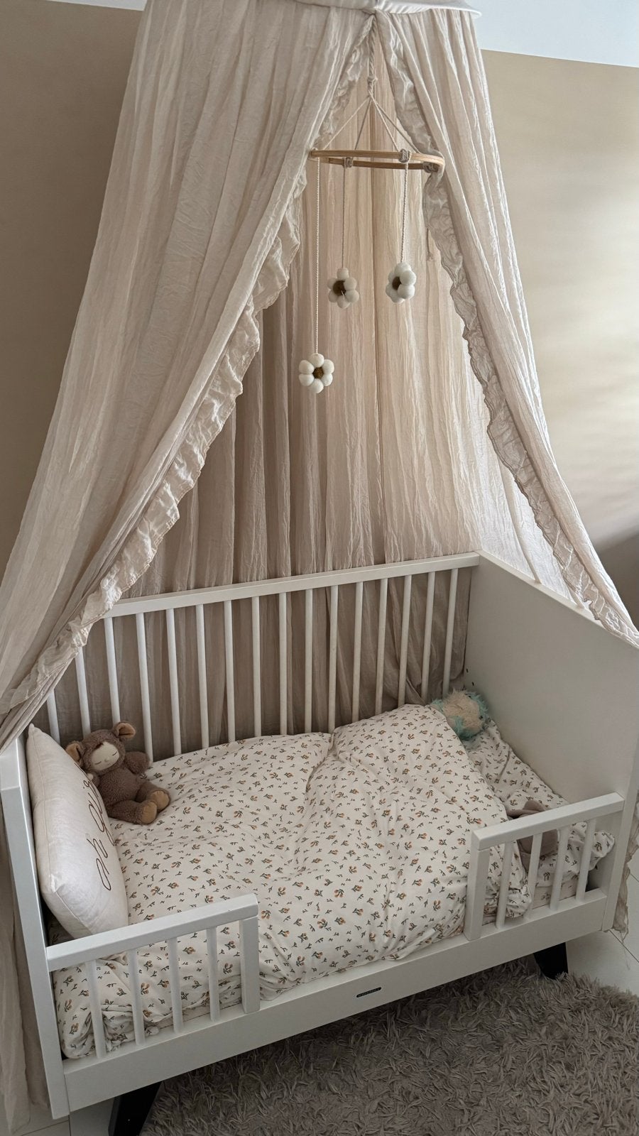 Mooi hemeltje voor baby- of kinderkamer, Beige, Ophalen, Zo goed als nieuw, Klamboe