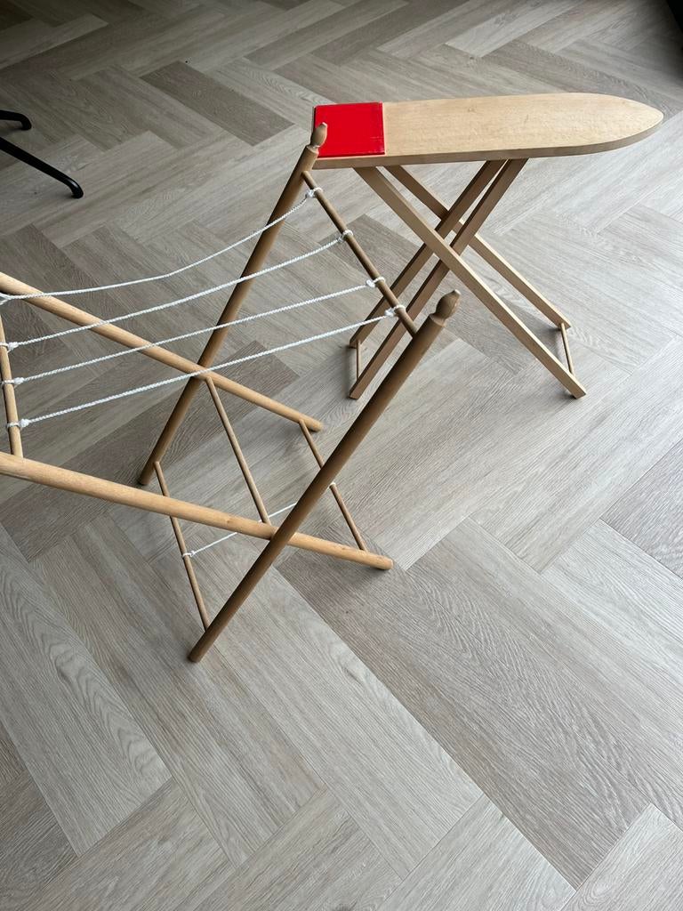 Kinder strijkplank en wasrekje, Ophalen of Verzenden, Zo goed als nieuw, Overige typen