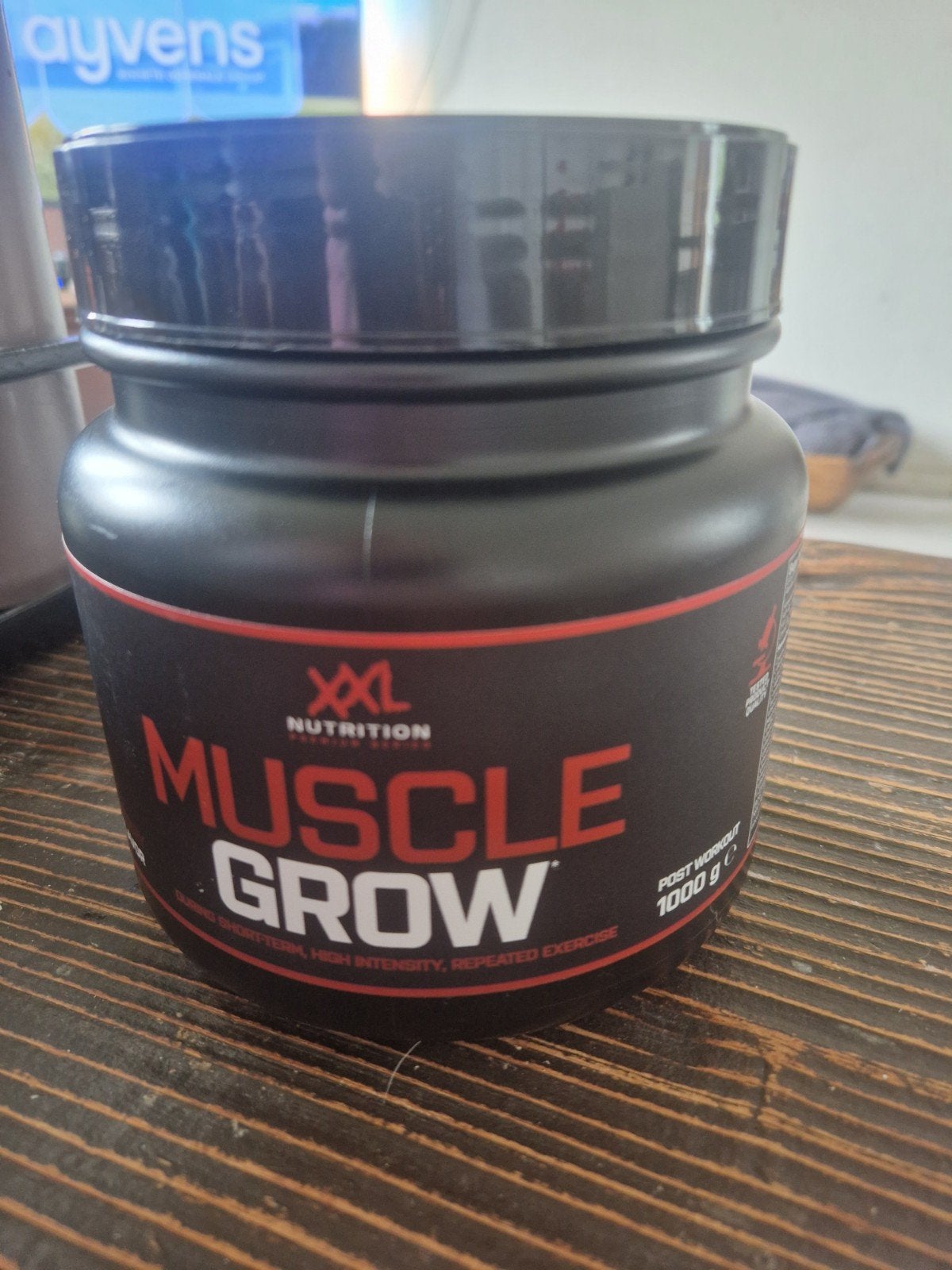 XXL Nutrition Muscle Grow - Cherry Flavor (1000g), Ophalen of Verzenden, Nieuw, Poeder of Drank