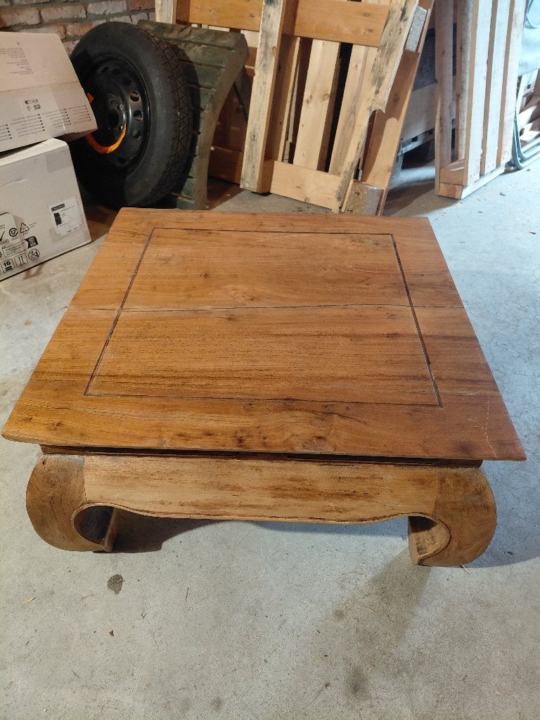 OPIUM TAFEL TE KOOP AANGEBODEN, Ophalen, Gebruikt, 50 tot 100 cm, 50 tot 100 cm