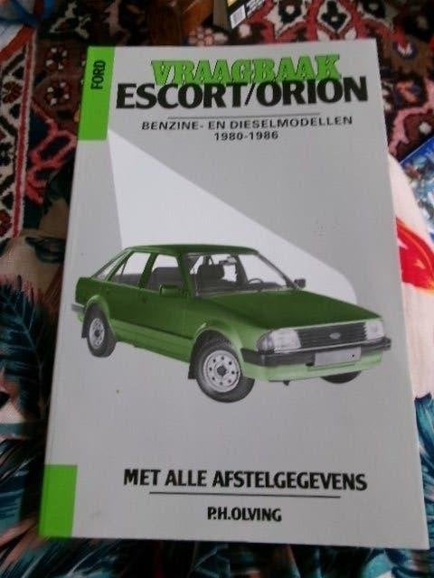 Vraagbaak  FORD   ESCORT/ORION, Verzenden, Zo goed als nieuw, Algemeen