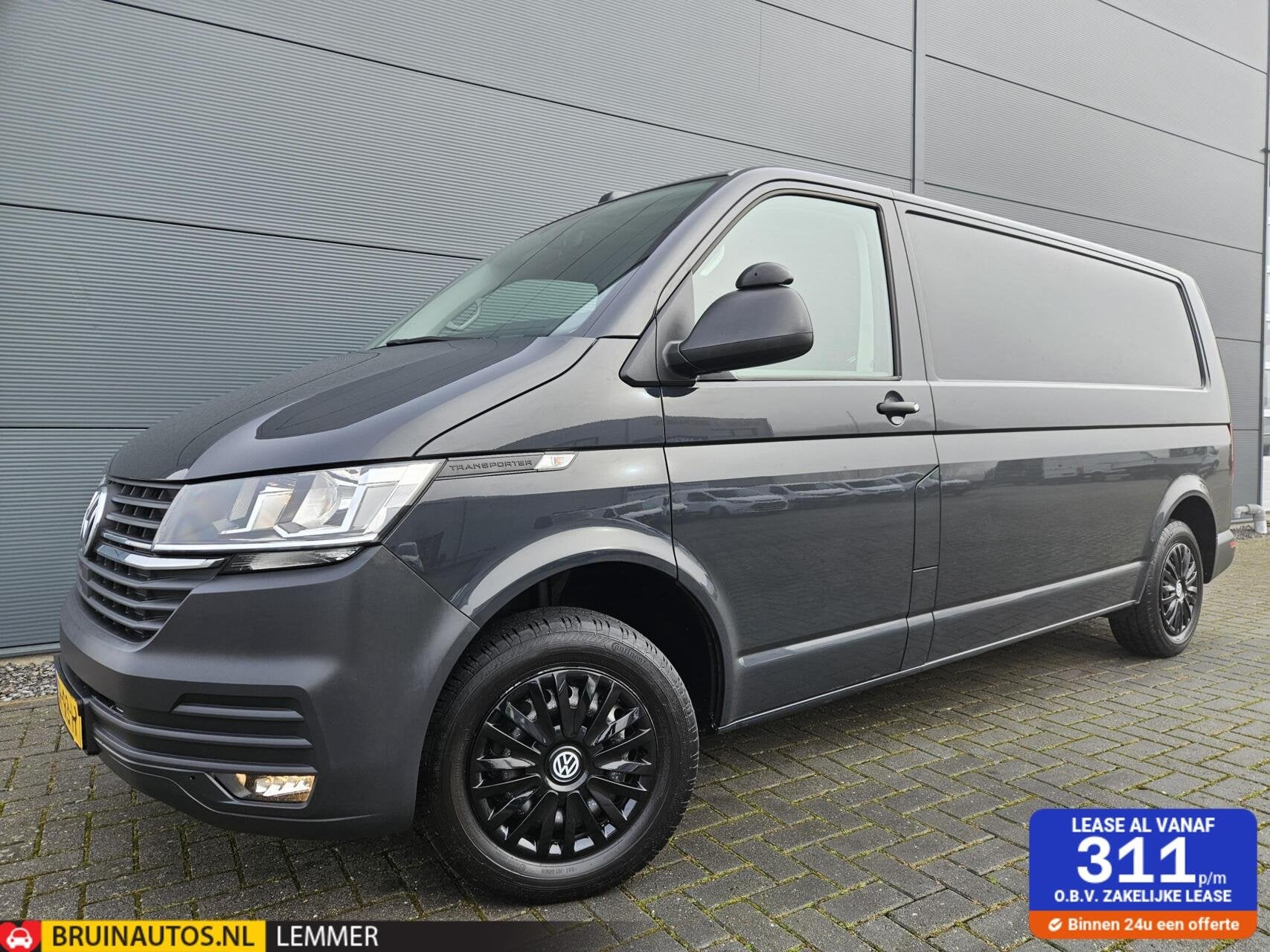 Volkswagen Transporter 2.0 TDI L2H1 Airco Carplay Inrichting, Auto's, Gebruikt, 4 cilinders, Volkswagen, Origineel Nederlands