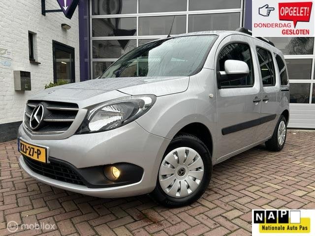 Mercedes Citan AUTOMAAT TOURER 112 Ambiente * AIRCO * CC *, Stof, Gebruikt, Bedrijf, Grijs
