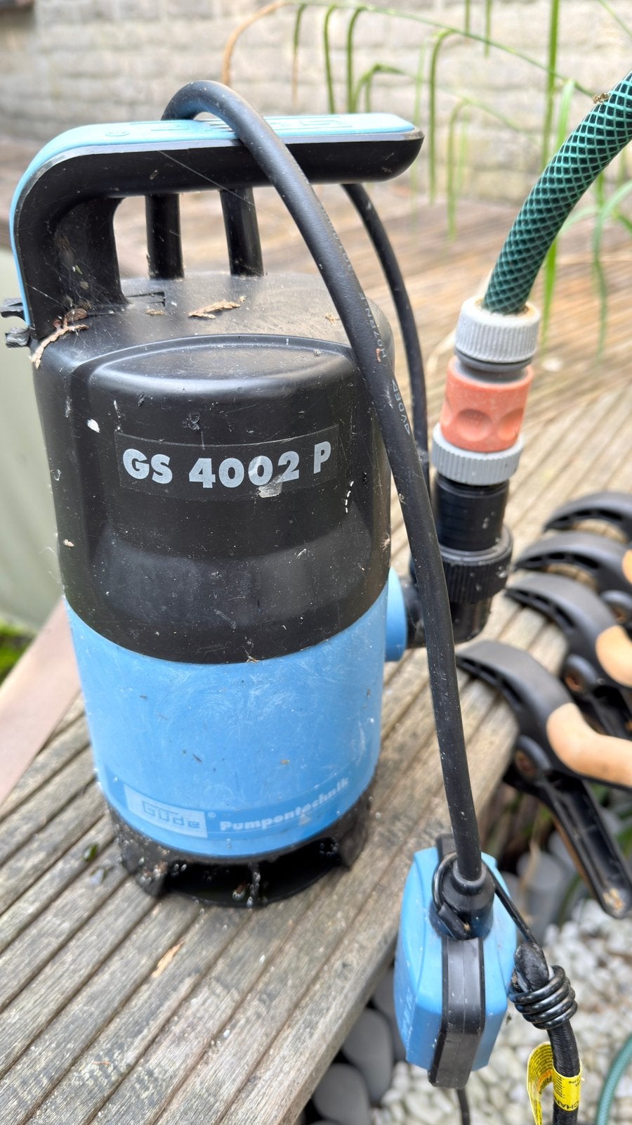 Güde Dompelpomp GS 4002 P - Krachtige Waterpomp, Ophalen, Dompelpomp