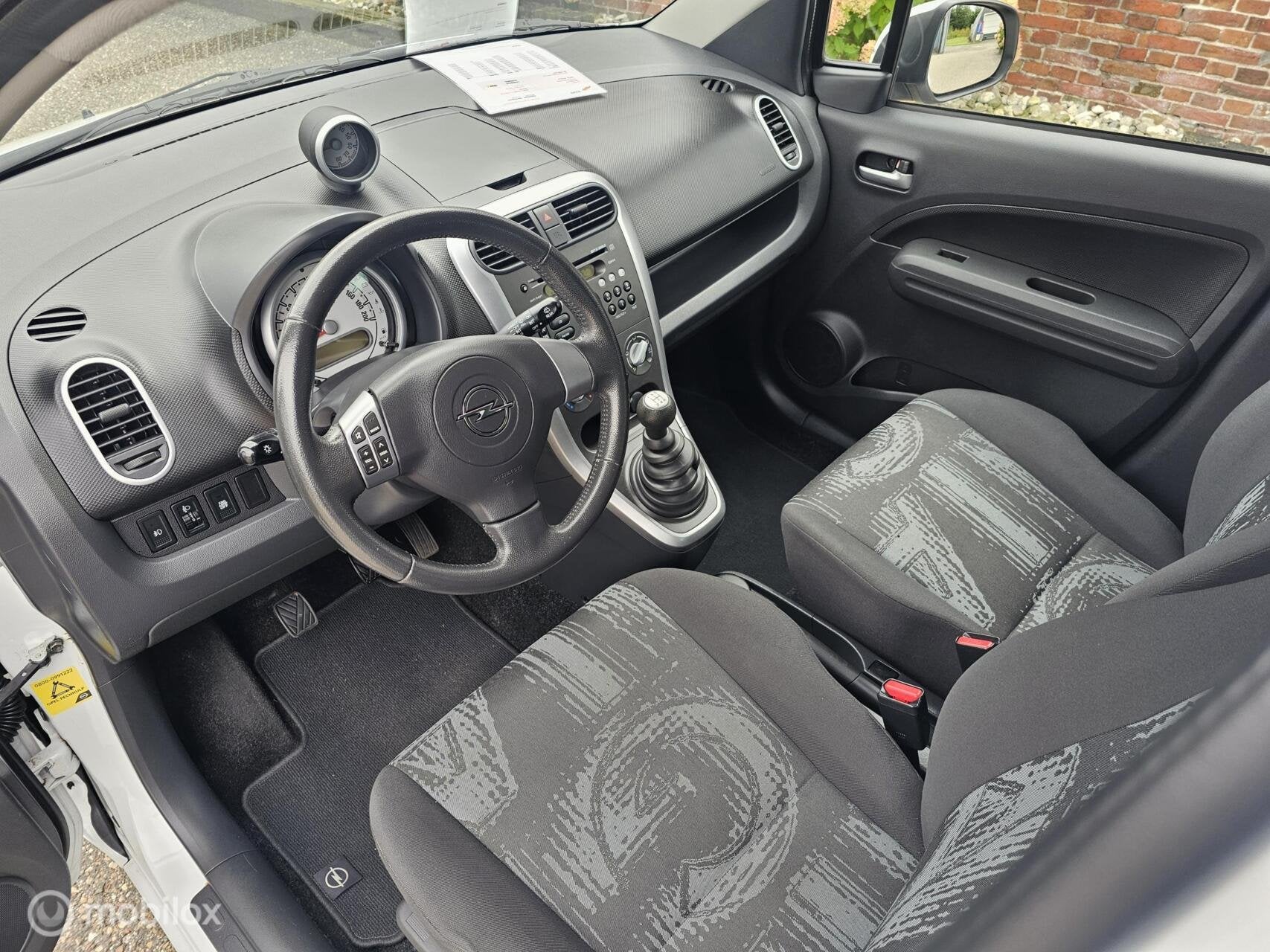 Opel Agila 1.2 Edition I Airco I Elektr.-pakket I Hoogzitter, Voorwielaandrijving, 4 cilinders, 965 kg, Wit