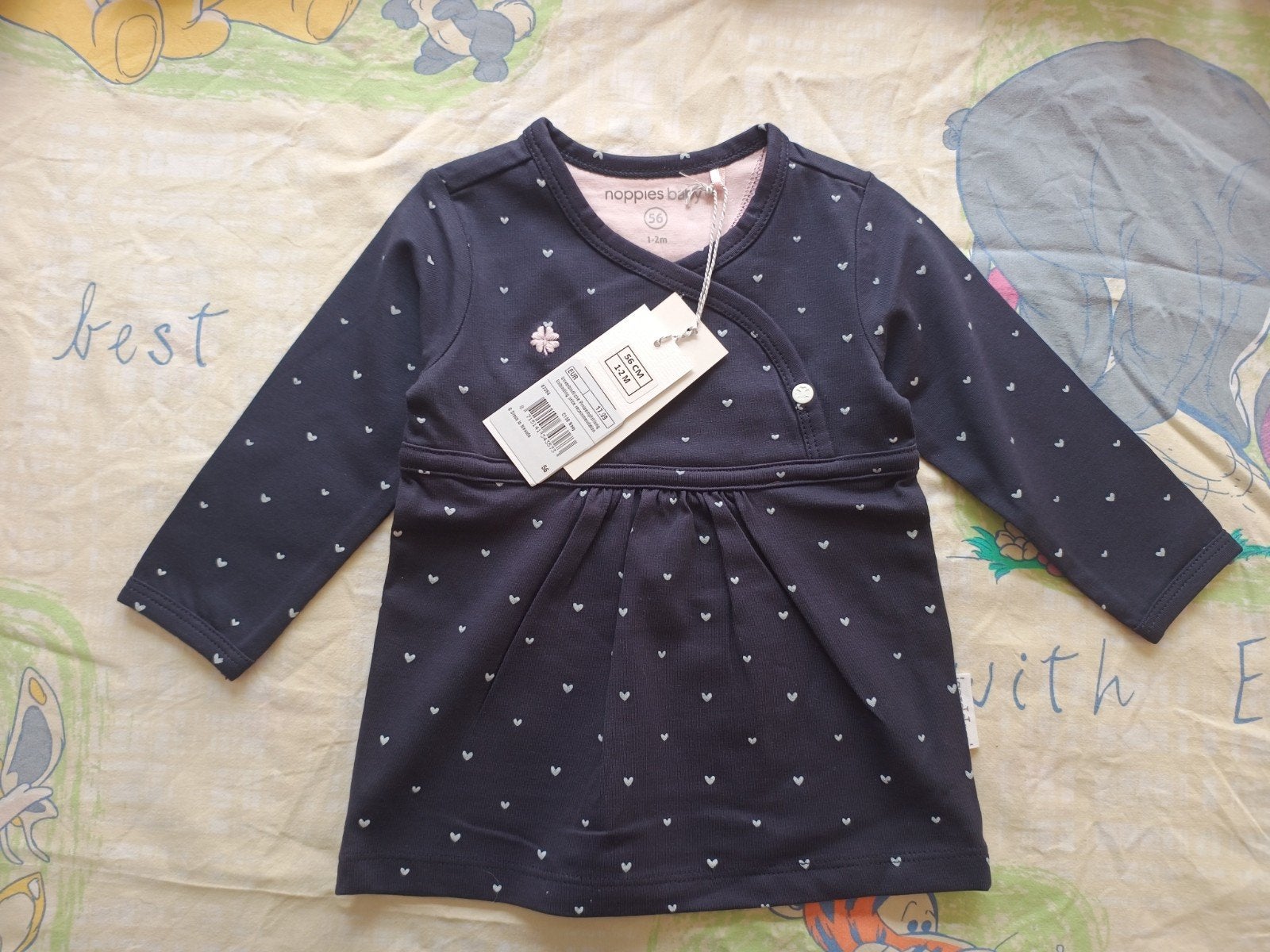 noppies jurkje maat 56 nieuw, Kinderen en Baby's, Babykleding | Maat 62, Meisje, Jurkje of Rokje, Nieuw, Ophalen of Verzenden