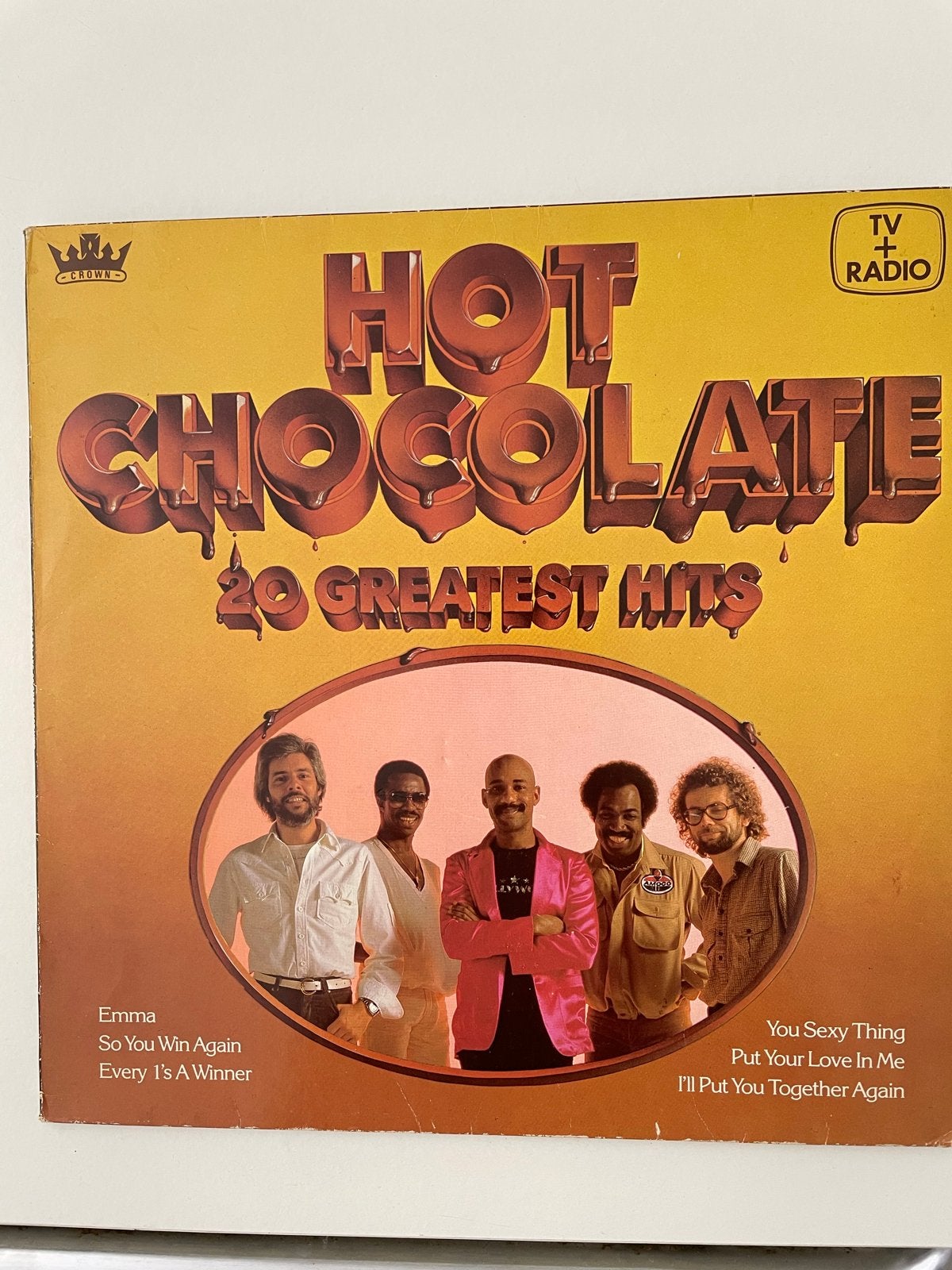 Hot Chocolate - 20 Greatest Hits LP (1979), Cd's en Dvd's, Vinyl | Pop, Gebruikt, Ophalen of Verzenden, 1970 - 1979, Complilatie