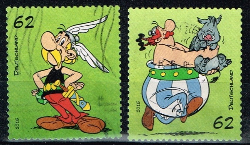 Postzegels uit Duitsland - K 5900 - Stripfiguren, Postzegels en Munten, Verzenden, 1990 tot heden, Gestempeld
