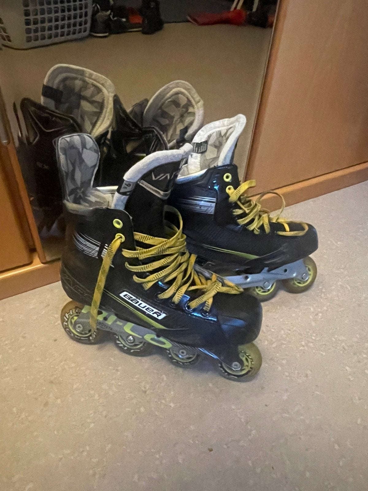 Bauer X3 inline skates - 9,5D, Gebruikt, Bauer, Heren, Ophalen of Verzenden