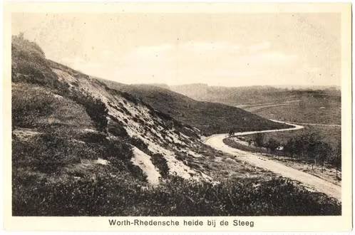 De steeg (gld) worth-rhedensche heide, gelopen 1925, Verzamelen, Ansichtkaarten | Nederland, Verzenden, 1920 tot 1940, Gelopen