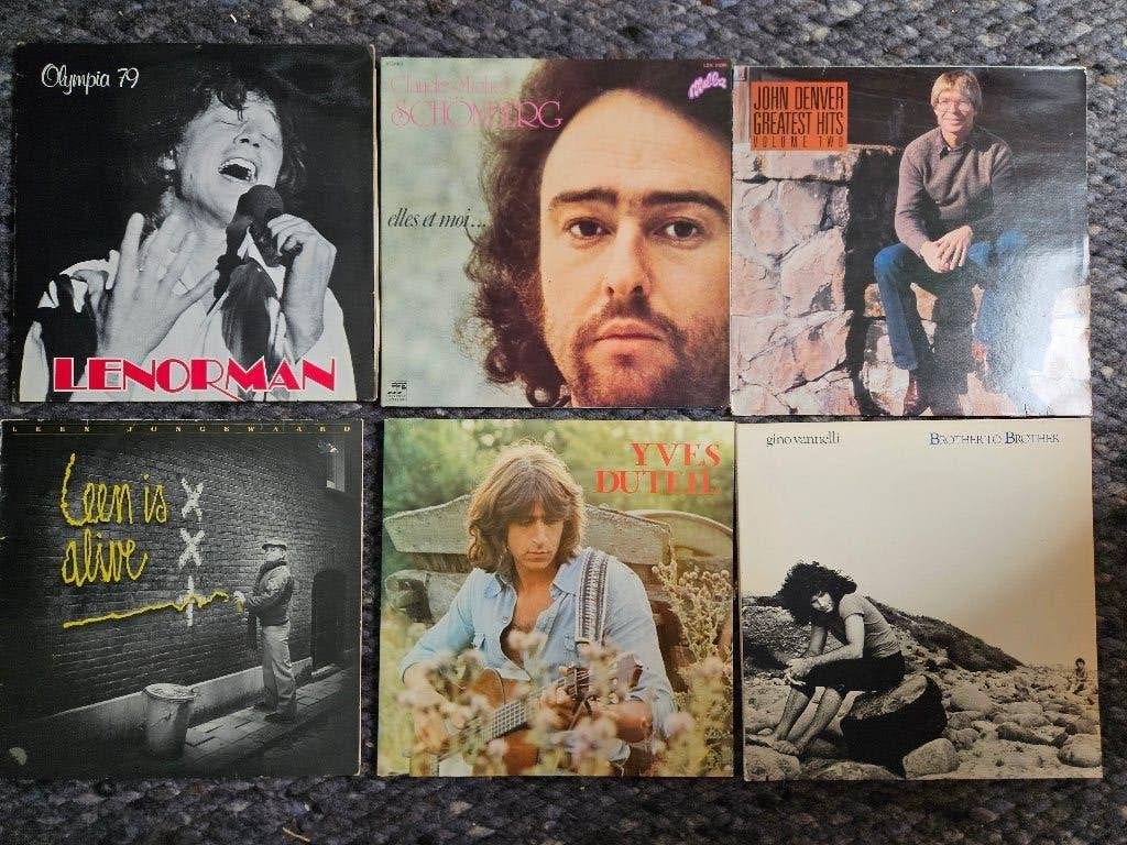 34 lp's 10 euro vinyl, Ophalen, Gebruikt, 12 inch